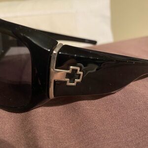 LaCrosse Black and Silver Men's Glasses